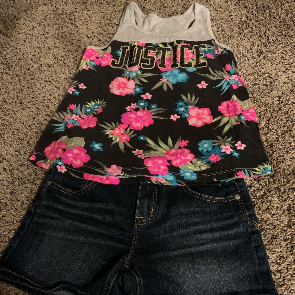 Justice girls outfit